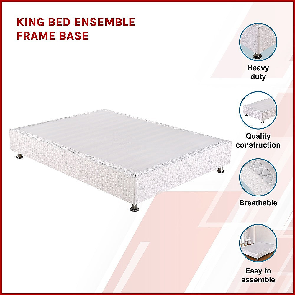 King Bed Ensemble Frame Base