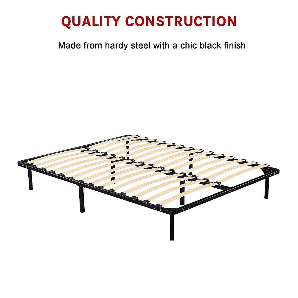 Boston Queen Metal Bed Frame - Bedroom Furniture