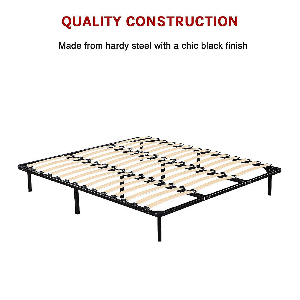 Boston King Metal Bed Frame - Bedroom Furniture