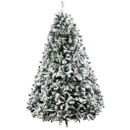 MerryPines Christmas Tree 1.8M Xmas Trees Decorations Snowy 758 Tips