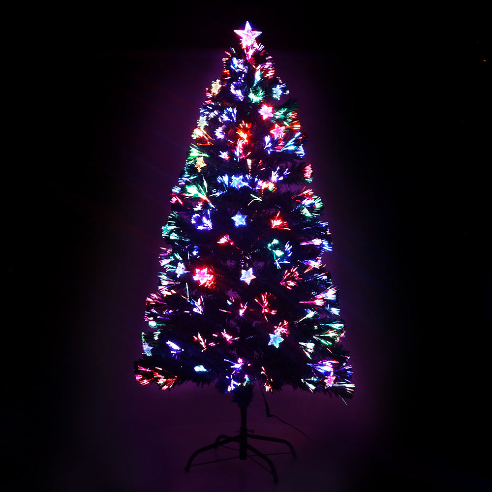 MerryPines Christmas Tree 1.2M LED Xmas trees with Lights Multi Colour