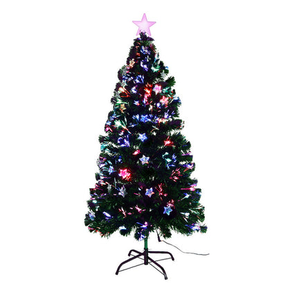 MerryPines Christmas Tree 1.2M LED Xmas trees with Lights Multi Colour