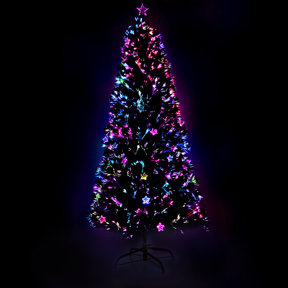 MerryPines Christmas Tree 1.8M LED Xmas trees with Lights Multi Colour