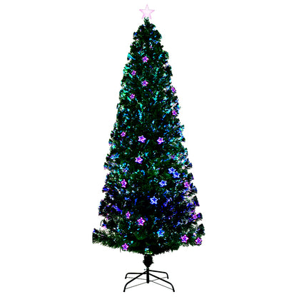 MerryPines Christmas Tree 2.4M LED Xmas trees with Lights Multi Colour