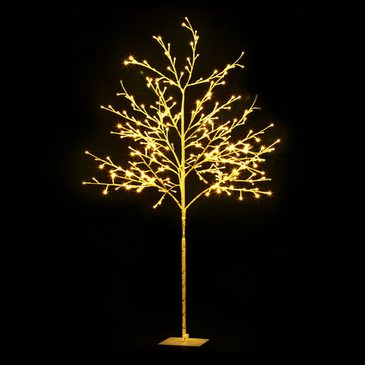 MerryPines Christmas Tree 1.5M 304 LED Trees With Lights Warm White