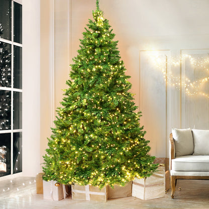 MerryPines Christmas Tree 1.8M With 874 LED Lights Warm White Green