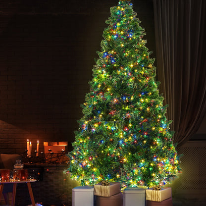 MerryPines Christmas Tree 2.1M Green With 1134 LED Lights 8 Modes Multi Color